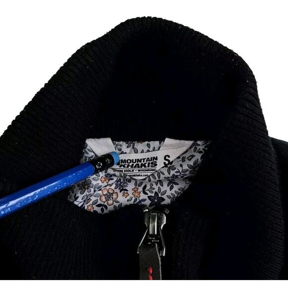Mountain Khakis (Womens Small) Ludlow Swagger Bomber Zip Jacket Primaloft Black - Picture 2 of 7